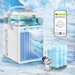 Tiptop Home Przenośny Mini Klimatyzator 4w1 z Nawilżaczem i Aplikacją