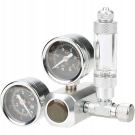 Jadeshay Zestaw CO2 do Akwarium z Podwójnym Manometrem - W21.8