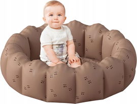 Dmuchany brodzik dla dzieci 100 cm - bezpieczna letnia zabawa w ogrodzie