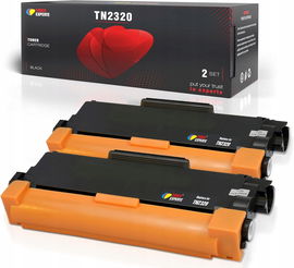 TONER EXPERTE TN2320 / TN2310 - Zamiennik do drukarek Brother - 2 sztuki