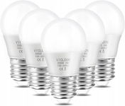 Vicloon Żarówki LED E27 G45 3W 280lm 3000K - zestaw 5 sztuk