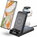 SwanScout Składana stacja ładowania 4 w 1 do Google Pixel i Pixel Watch
