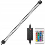 Nobleza - Lampa Akwariowa LED RGB z Pilotem, 40 cm, Wodoodporna (4 W)