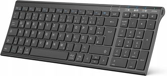 iClever BK10 Klawiatura bezprzewodowa Bluetooth 5.1 QWERTZ