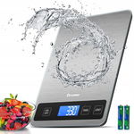 DRCOWU Cyfrowa Waga Kuchenna 15 kg - LCD, Funkcja Tarowania, 1g