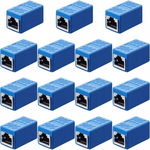 15x Złącze RJ45 Ethernet Żeńskie-Żeńskie Cat7/Cat6/Cat5e/Cat5