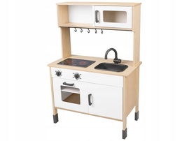 KUCHNIA DREWNIANA DLA DZIECI LED PLAYTIVE 3+