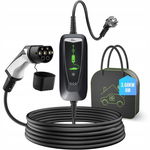 Przenośna stacja ładowania Teskee EV Charger Type 2 - 3,6 kW, 1-fazowa, 6 m