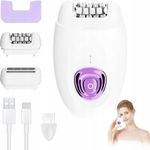 Depilator damski LYPPUL 2w1 z golarką i lampką LED do ciała bikini i twarzy
