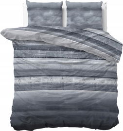 WESTWING Pościel Marcus 240x200/220 +2 poszewki na poduszki 60x70 niebieski