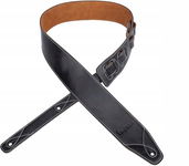 Pasek do gitary basu Raym Velvet Lined ze skóry naturalnej 108 cm-140 cm