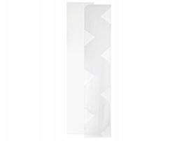 Zasłony przesuwne MERADISO 45 x 245 cm, 2-częściowe białe