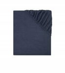 Prześcieradło z gumką LIVARNO home Fleece z polaru 200-200 x cm granatowe