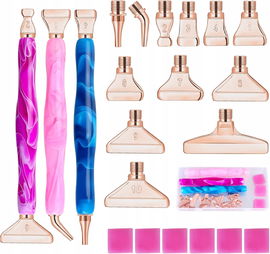 Zestaw akcesoriów do malowania diamentami MJARTORIA