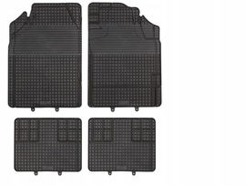 DYWANIKI SAMOCHODOWE GUMOWE KOMPLET Z MOŻLIWOŚCIĄ DOPASOWANIA ROZMIARU
