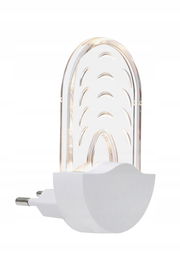 Lampka nocna LED Prisma biały z czujnikiem