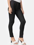 NUR DIE Legginsy/treegginsy damskie czarne denim rozmiar S 38-40