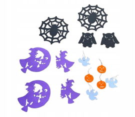 HALLOWEEN dekoracje z filcu 14 elementów LIDL