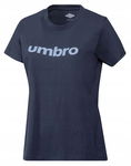 Koszulka T-shirt UMBRO LOGO DAMSKA r. S granatowa