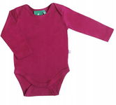 Body bawełna organiczna Little Green Radicals 3-6 miesięcy różowe