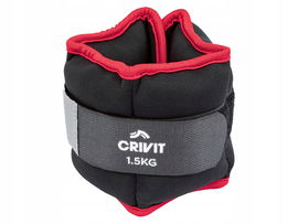 Obciążniki do ćwiczeń rece nogi Mankiety obciążające 1,5 kg, 2 szt CRIVIT