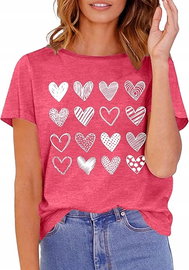 Tshirt koszulka ciemnyróż SERCA rozmiar XXL