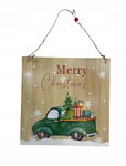 WESTWING Dekoracja wisząca „Lyris Merry Xmas” 22x22 cm