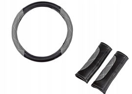 Pokrowiec Nakładka Na Kierownice +Pasy Komplet 3sz