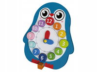 Playtive Drewniana gra edukacyjna ZEGAR SOWA