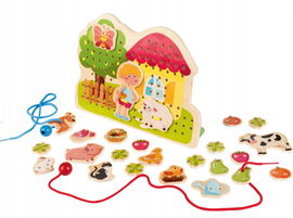 Playtive Drewniana układanka motoryczna