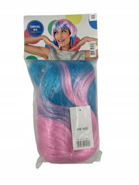 LIDL Peruka karnawałowa kolorowy bob