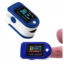 Pulsoksymetr Pulsoksymetr medyczny Pulsoksymetr na palec niebieski