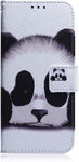 Skórzane etui z klapką i przegródkami Oppo Reno 7Z 5G Oppo A96 5G Panda