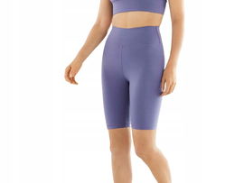 Funkcjonalne legginsy rowerowe crivit Damskie (S (36/38), fioletowe)