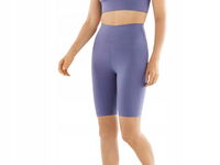 Funkcjonalne legginsy rowerowe crivit Damskie (S (36/38), fioletowe)