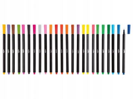 Cienkopis kreślarski Crelando 24 szt.