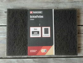 Tarcza szlifierska do drewna, metalu Parkside 23x15cm 2szt włóknina ścierna