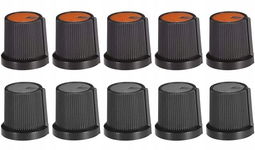 Pokrętło na potencjometr 6mm 10 sztuk 2 Kolory