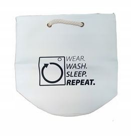 Kosz wolnostojący torba na pranie AquaPur 45 l biały