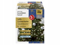 LIVARNO home Lampki choinkowe 50 LED, na baterie