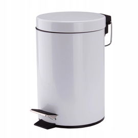 miomare Kosz na śmieci 16,5x26 cm biały 2,6L wgniecenie