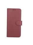 case collection Etui z klapką z przegródkami IPHONE 14 PRO różowe skórzane