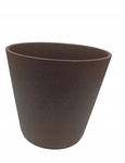 Osłonka ceramiczna okrągła BRĄZOWA 19 cm LIDL