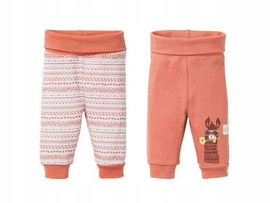 lupilu Zestaw spodni niemowlęcych bawełniane 2 sztuki 50/56 0-2 miesiące