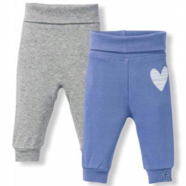 lupilu Zestaw spodni niemowlęcych bawełniane 2 sztuki 50/56 0-2 miesiące