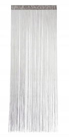 Zasłona domowa LIVARNO, 90 x 240 cm ciemnoszara zasłona sznurkowa