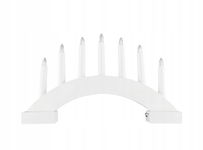 Świecznik podstawka biały Łuk świetlny LED Livarno Home 38,5cm niekompletne