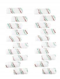 Zestaw 15 sztuk wałków do glazury Parkside