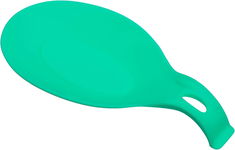 sourcing map Podstawki silikonowe pod łyżki kuchenne zielona 1 szt 23,5 cm