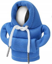 STYLOWA BLUZA POKROWIEC NA GAŁKĘ ZMIANY BIEGÓW OSŁONA DŹWIGNIĘ NIEBIESKA